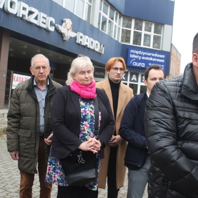 Uczestnicy Konferencji - na pierwszym planie Daniel Oliszewski