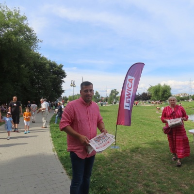 Zdjęcia z pikniku na Borkach - org. Nowa Lewica w Radomiu